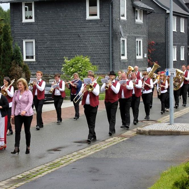 25 Jahre Stadtkapelle Lauscha 2016 - Umzug
