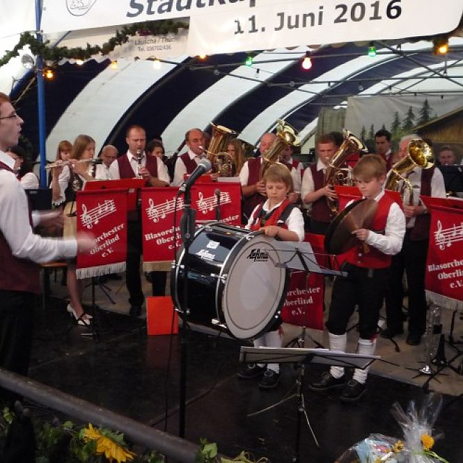 25 Jahre Stadtkapelle Lauscha 2016 - Massenmusizieren