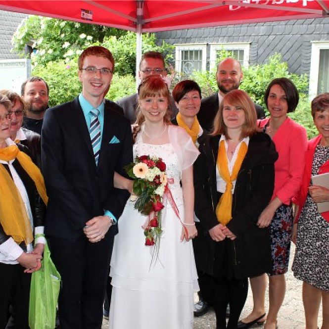 Schlagerchor Hochzeit Anna und Sebastian