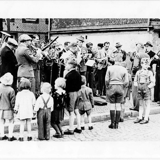 Blaskapelle ca. 1951