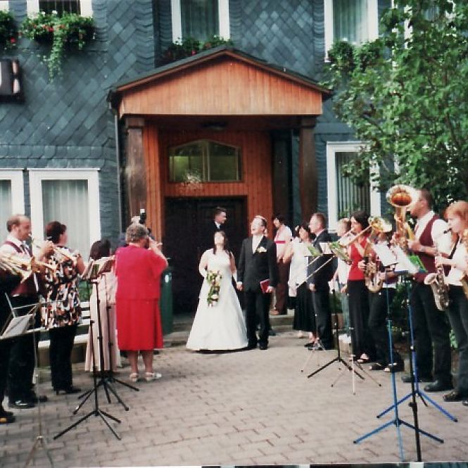 Hochzeit unseres Tubisten Stev 2008