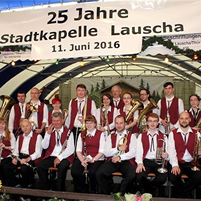 25 Jahre Stadtkapelle Lauscha 2016
